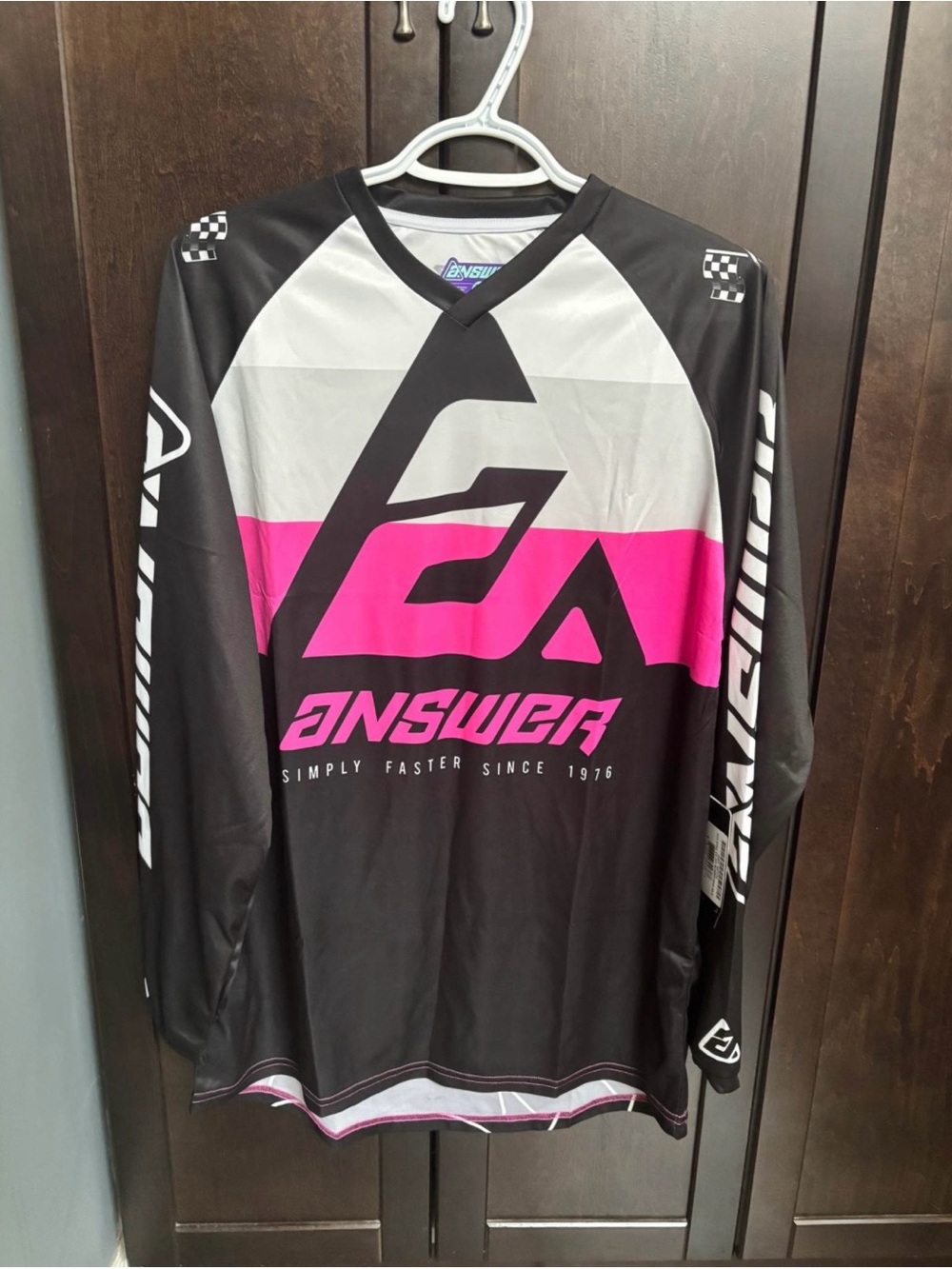 Answer Women’s Black & Pink Performance Jersey